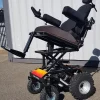An indoor / Outdoor electric wheelchair with seat functions